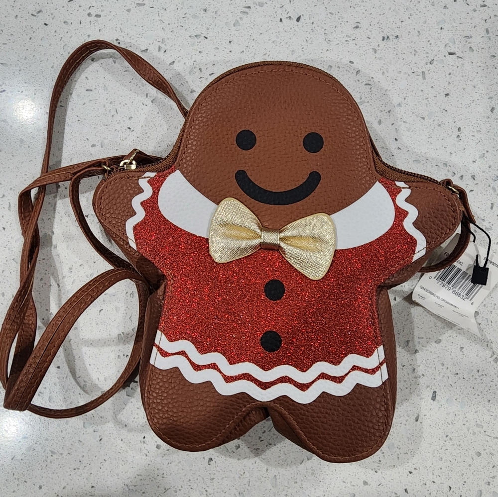 Gingerbread crossbody purse